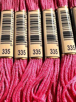 Муліне для вишивання AIRO №335 колір Rose/Рожевий 8м AIRO335 фото