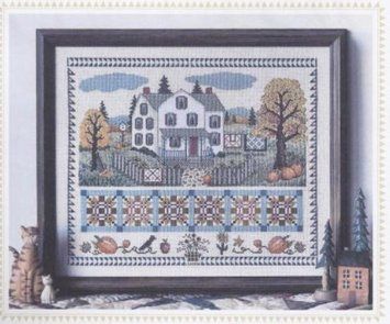 Схема для вышивки крестиком Homestead Harvest Linda Myers NS-13 фото