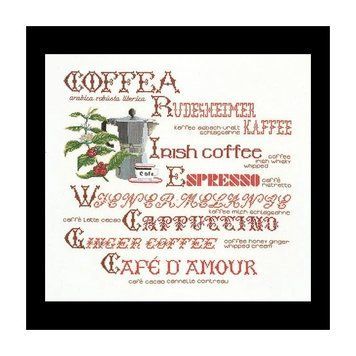 Coffee Sampler Linen Набір для вишивання хрестиком Thea Gouverneur gouverneur_3011 gouverneur_3011 фото