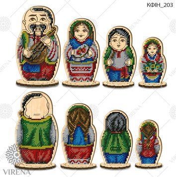 Набор для изготовления интерьерных фигурок VIRENA КФИН_203 КФІН_203 фото