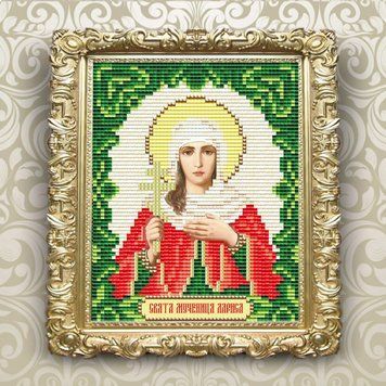 Святая мученица Лариса Набор в алмазной технике АртСоло АТ6127 АТ6127 фото