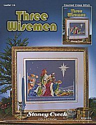 Three Wisemen Схема для вышивки крестом Stoney Creek LFT116 LFT116 фото