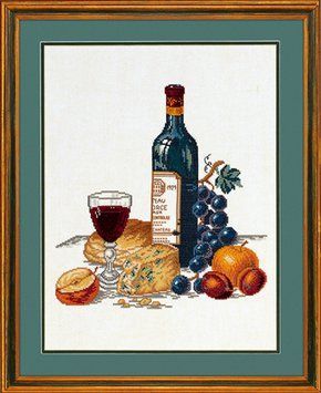 Набір для вишивання Eva Rosenstand Cheese/redwinel 14-158 14-158 фото