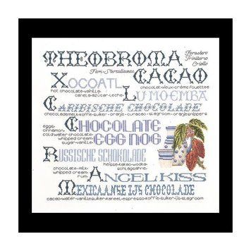Chocolate Sampler Linen Набір для вишивки хрестиком Thea Gouverneur gouverneur_3013 gouverneur_3013 фото