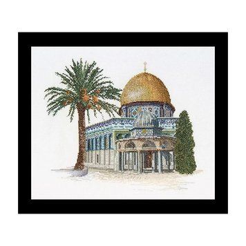 Dome of the Rock Linen Набір для вишивання хрестиком Thea Gouverneur gouverneur_535 gouverneur_535 фото