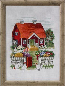 Набор для вышивания Permin 92-3125 Swedish house 92-3125 фото