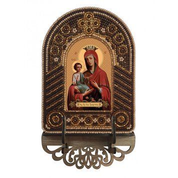 Богородица Троеручица Набор для создания иконы с вышитой рамкой-киотом Нова Слобода ВК2008 ВК2008 фото