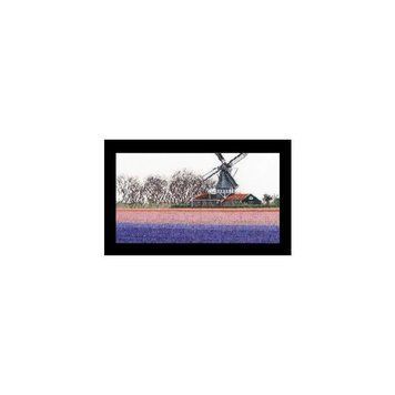 Bulbfield Hyacinths Aida Набір для вишивання хрестиком Thea Gouverneur gouverneur_474A gouverneur_474A фото