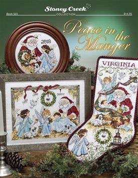 Peace in the Manger Буклет со схемами для вышивки крестом Stoney Creek BK523 BK523 фото
