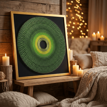 Набір String Art Sunset розмір 50х50 см EX-001 фото