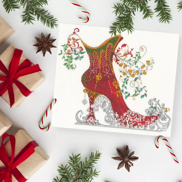 Набір для вишивання хрестиком Різдво Yuletide Bothy Threads XSK15 XSK15 фото