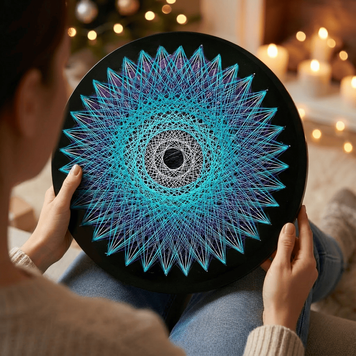 Набір String Art Sunset розмір 30 см EX-0544 фото