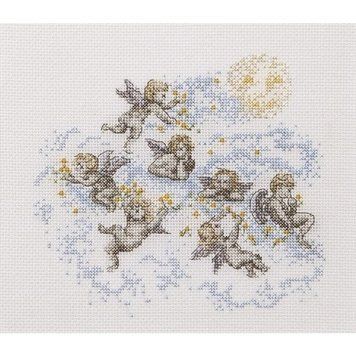 Little Angels Linen Набір для вишивання хрестиком Thea Gouverneur gouverneur_575 gouverneur_575 фото