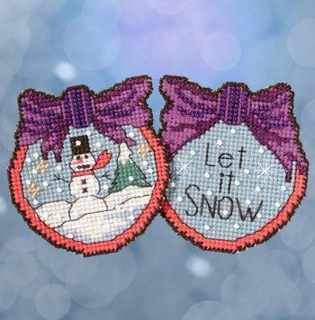 Let it Snow / Пусть снежит Mill Hill Набор для вышивания крестом ST181715 ST181715 фото