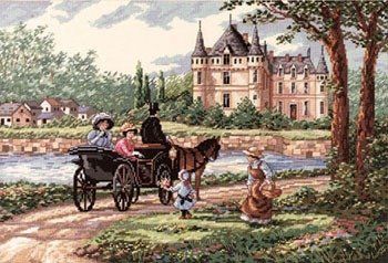 Набір для вишивки хрестиком Dimensions 03790 MLadys Chateau 03790 фото