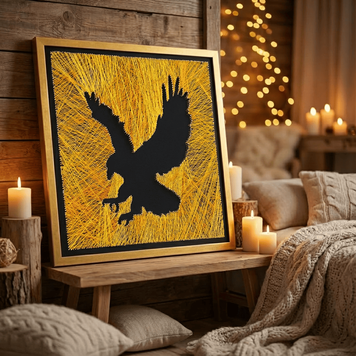 Набір String Art Eagle розмір 50х50 см EX-010 фото