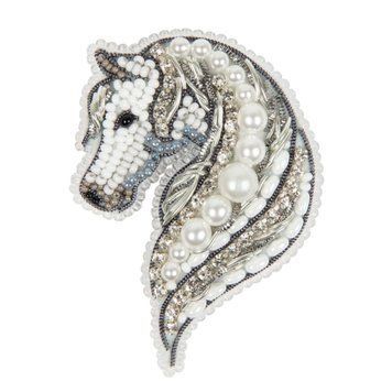 Кінь Crystal Art Набір для виготовлення брошки БП-327 БП-327чм фото