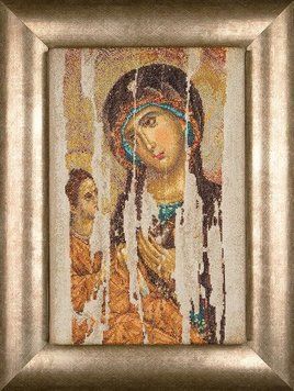 Набір для вишивання хрестиком Icon Mother of God Aida Thea Gouverneur gouverneur_475A фото
