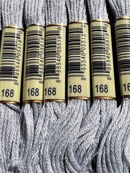Мулине для вышивания AIRO №168 цвет Pewter Very Light/Pewter very light 8м AIRO168 фото