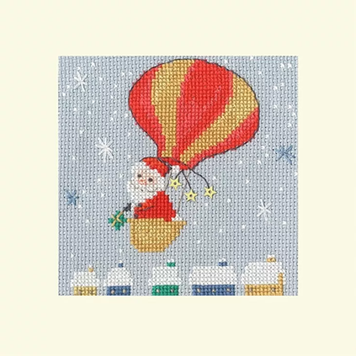 Набір для вишивання хрестиком Доставка повітряною кулею Delivery By Balloon Card Bothy Threads XMAS53 XMAS53 фото