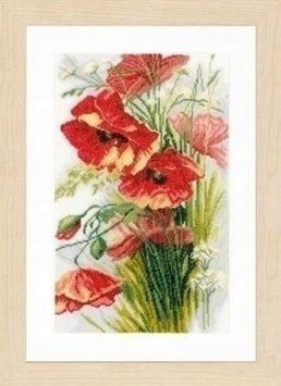 Набор для вышивания Lanarte PN-0156301 Poppies PN-0156301 фото