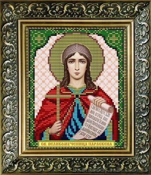 Схема на вишиванні тканини бісером ArtSolo Свята Великомучениця Параскева VIA5040 VIA5040 фото