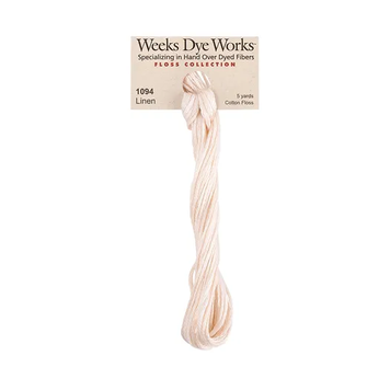 Муліне ручного фарбування Weeks Dye Works 1094 Linen WDW1094 фото