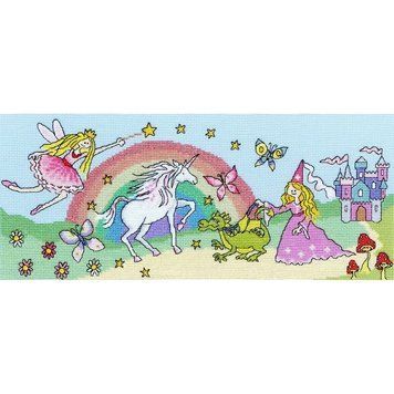 Набор для вышивания крестом Bothy Threads XJR27 Fairy Tale Fun Сказочные развлечения XJR27 фото